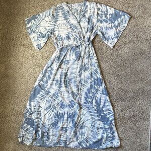 Women's Blue Maxi Dress